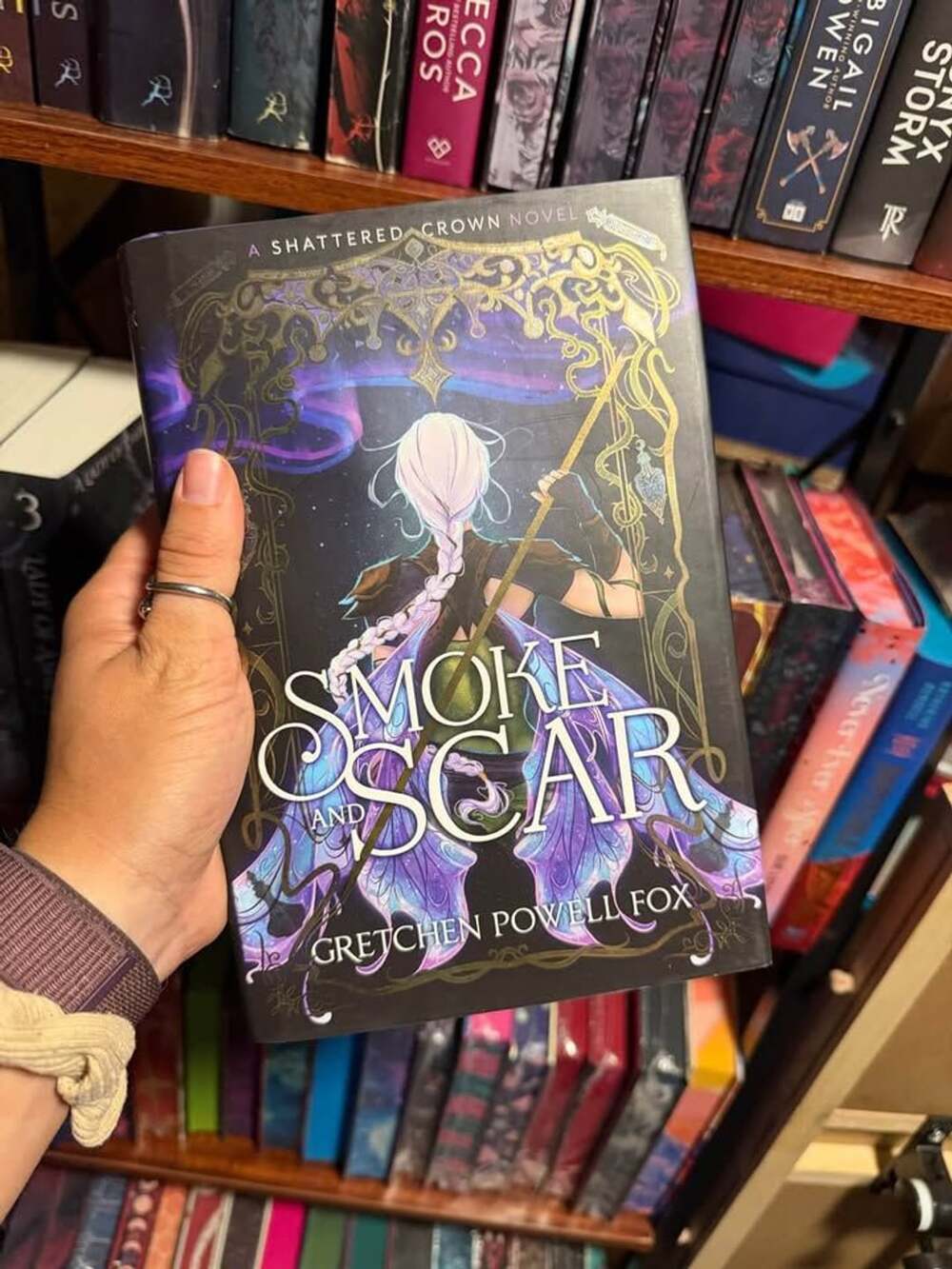 Smoke and Scar A Shattered Crown Novel Gretchen Powell Fox